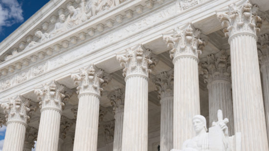 United States Supreme Court Building in Washington, DC-shutterstock_1055600819